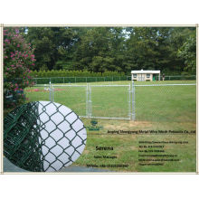 China plastic chain link garden fence (cheap garden fence price)